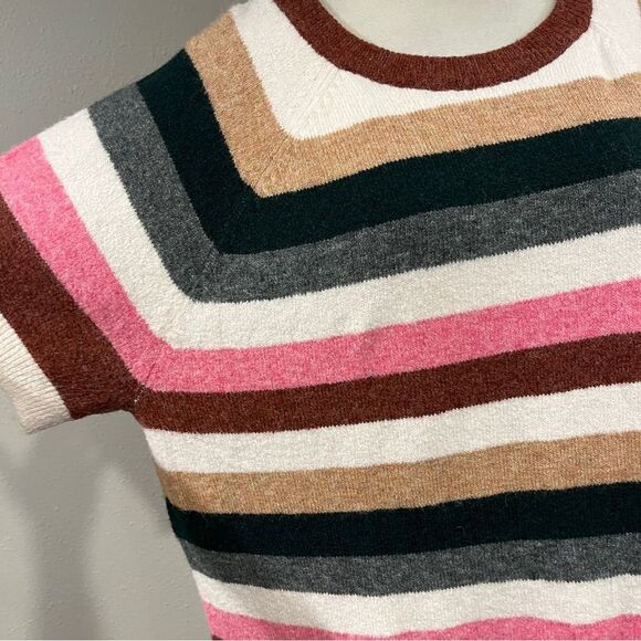 Torrid Multicolor Knit short sleeve plus size Sweater - Picture 4 of 12